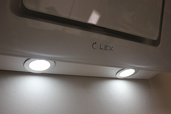 картинка Кухонная вытяжка Lex LUNA 600 WHITE 